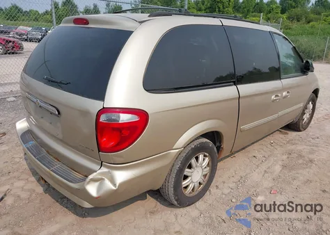 2007 Chrysler Town & Country Touring z USA, uszkodzony, nr VIN 2A4GP54L87R161525